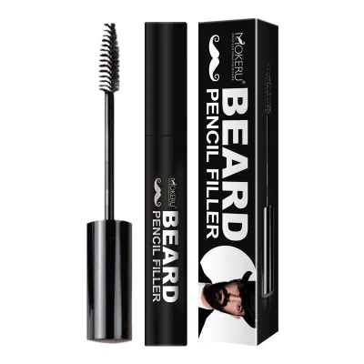 High Quality Custom Logo Available Beard Filling Pen Kit Water Proof Long Lasting Coverage & Natural Beard Pen Beard Filling Pen