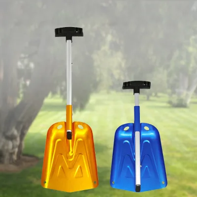 Good Quality Promotional Retractable Portable Car-mounted Snow Shovel / Aluminum Shovel for Beach & Camping