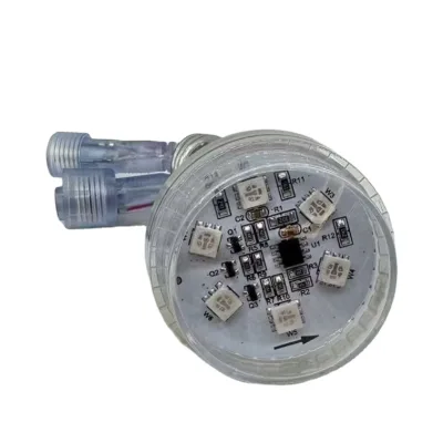 DC12-24V 5050RGB Magic Color 1.44W LED Chroma Light D48 Transparent Model Running Light Source