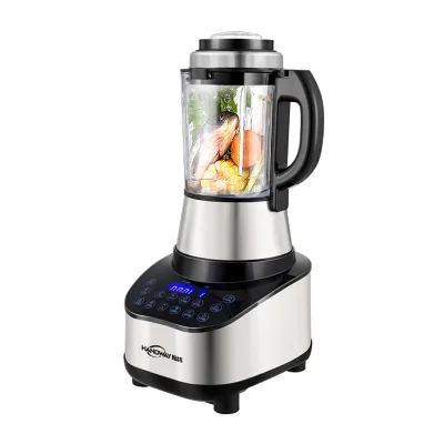 2024 Portable Stainless Steel 220V 1400W Juicer Blender Household Fruit Machine Heating Grinding Function Hand Style Durable