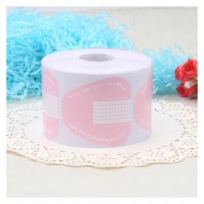 High Quality Custom Logo Nail Extension Forms Professional Newest Gel Build Paper 300/500pcs Easy to Use Cheap Factory Price