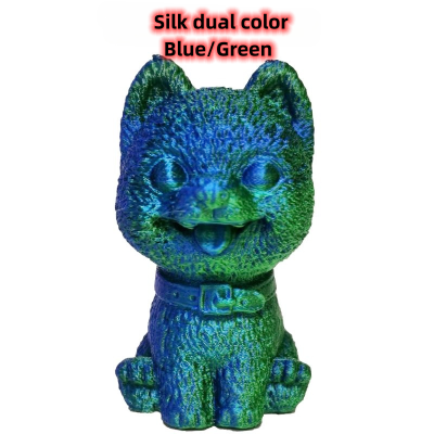2 Colors in Filament 1.0kg 0.25kg Dual Color Filament Magic Color Pla 3d Printer Filament