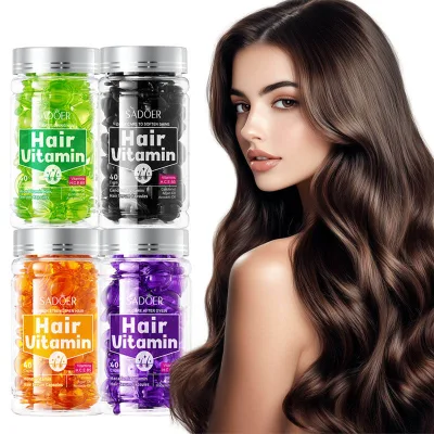 Wholesale SADOER Bee Brew Organic Vitamin C Hair Oil Hair Growth Moisturizing & Smoothing 2-IN-1 Formula for Home Use
