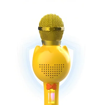Custom Designed Cute G.Duck Shape Children's Wireless Microphone USB Type C with Colorful Light
