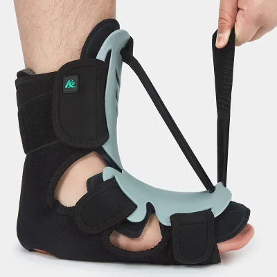 Ankle Joint Foot Drop Orthosis Adjustable Ankle Brace Correction AFO Supports Day Ankle Night Splint