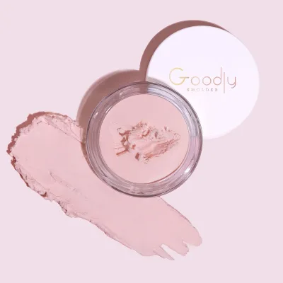 Goodly Cosmetics Whitening Face Primer Velvety-Texture Soft-Focus Shine-Free Hydrating Makeup Primer Moisturizer Cream