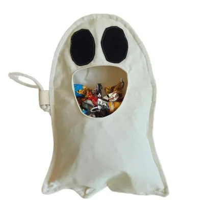 Custom Halloween Graduation Children's Candy Collection Canvas Bags for Outdoor Use-Hot Selling Treats