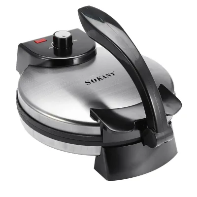 Automatic Tortilla Roti Grill Maker for Hot Home Waffle 4 Slices Round Dual Breakfast Promotional Gifts Mini 12 Inch