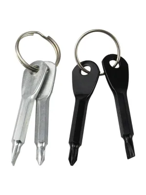 Wholesale High Quality Mini Screwdriver Set Key Chain Portable Pocket Screwdriver with Keychain