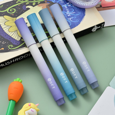 Gradient Highlighter with High-value Color Highlights Student Marker Eye protection High-capacity Highlighter