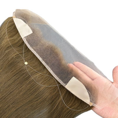 Scalp Appearance Front Hairline Hair Piece , Undetectable HD Lace Women's Hairpieces for Receding Hairline