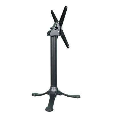 High Quality Cast Iron & Aluminum Heavy Duty Dining Kitchen Coffee Table Legs with Powder Coating 4 Prong Base