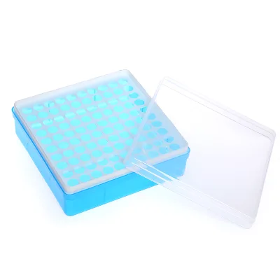 Factory Supply Acrylic Material Lab Plastic Micro Centrifuge clear test Tube Storage Display Rack Holder