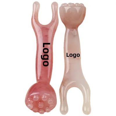 Custom Logo Resin Dual-Ended Massage Tool Face Shaping Nose Lifting Portable Beauty Tool Massage Tools