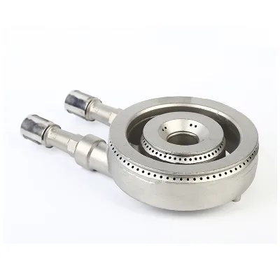 Camping Gas Stove Supplies Round High Power Camping Outdoor Barbecue Stainless Steel Casting Stoves
