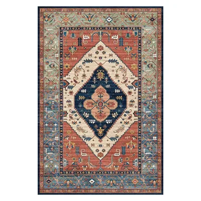Cheap Price Persian Design Velvet Fleece Cushioned Polyester Flat Pile Wine Floor Rug Carpet Pad for Living Rooms Dining Room