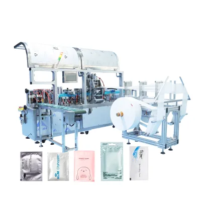 Lens Cleaning Wet Wipes Pre Moistened Cleansing Wipes Making Packing Machine Price