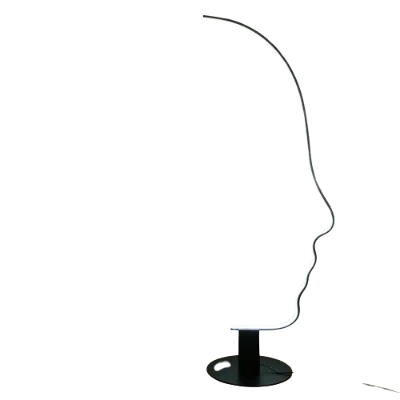 Nordic Modern Designer Art Vertical Floor Light Used for Living Room Hotel Led Designer Floor Lamp