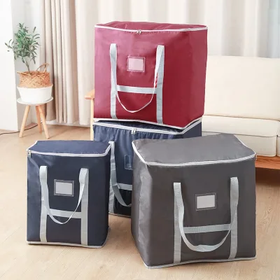 Oxford Cloth Quilt Storage Bag High-capacity Washable Moving Travel Finishing Storage Box