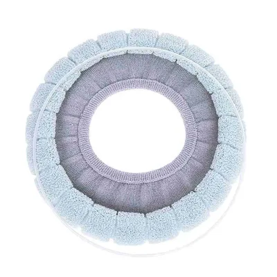 Bathroom Toilet Toilet Pad Can Be Washed Soft Insulation Pad Cover Pad Winter Contrast Color Two-color Warm Toilet Seat Cushion