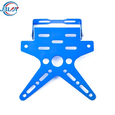 Motorcycle Modified Swallowtail License Plate Flipper Bracket Adjustable Motorcycle License Plate Mount Holder