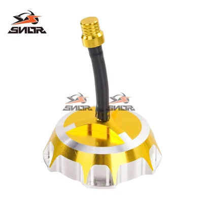 SNOR CNC Aluminum Vent Fuel Cap for 50-250CC Off Road Motorcycle for Honda KTM Suzuki Dirt Bike ATV