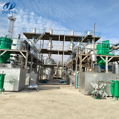DOING DY-10 Oil Purifier 10T Engine Oil Pyrolysis to Diesel & Asphalt with CE Certification 15kW Power 1-Year Warranty