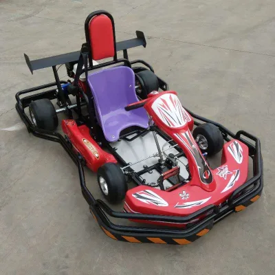 New Style Amusement Themed Park Electric Karting Battery Racing Go Kart for Children and Adults for Sales