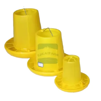 Multi-chicken Shared Feed Bucket High Bearing Capacity PP Plastic Poultry Feeding Equipment Mass Breeding Use