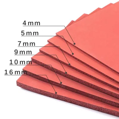 Heat Resistant Wear Resistant Silicone Sponge and Rubber Foam Sheet for Power Tool Accessories