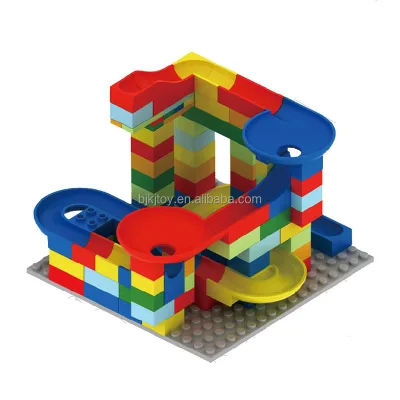 Educational Assembling Track Toy Set for Kids 200pcs Maze Balls & Marble Race Run Building Block Made of Durable Plastic