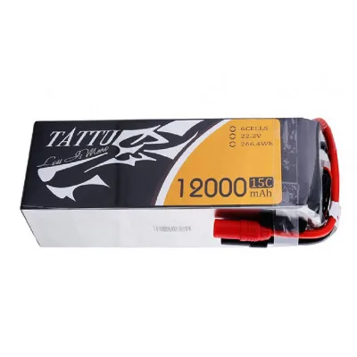 FPV Drone Solid State Battery 6S 22.2V 12000mAh 15C Discharge XT60 Connector BMS Protection FPV UAV