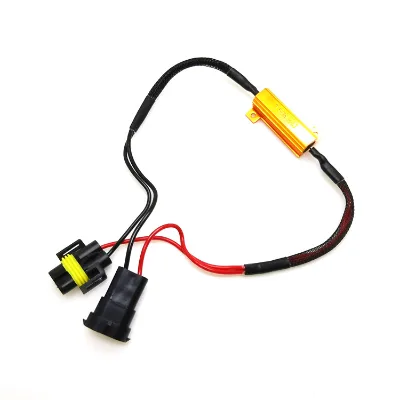 H11 H8 H9 Load Resistor Adapter Anti Hyper Flash Error Canceller 50W 6Ohm Resistor