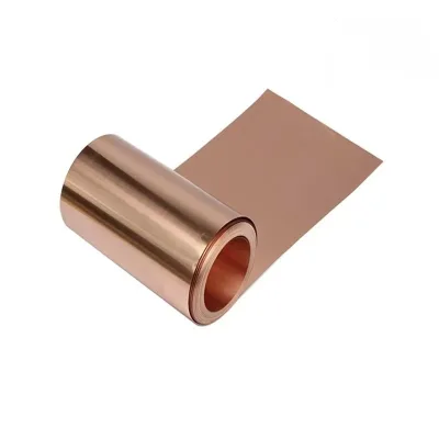 High Ductility RA Red Surface Electrolytic Copper Foil 9-50um Rolled Copper Foil for FCB