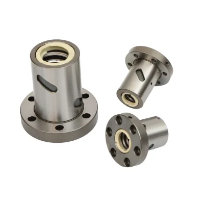 Double Edge Roller Screw SFI2505 with 6 Positioning Holes 4010 2005 1605 3210 SFNI Flange Nut New Steel 4 Positioning Holes