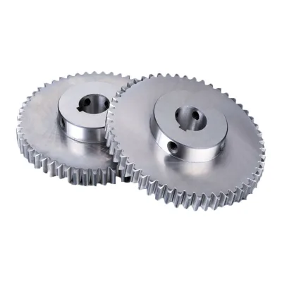 Customized Wholesale Cnc Lathe Machining Metal Stainless Steel Tooth Drive Pinion Spur Gear