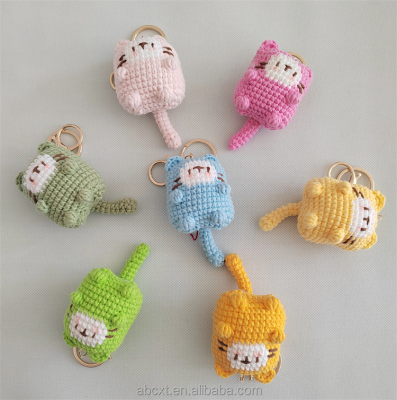 Adorable Mini Crochet Amigurumi Handmade Crochet Cat Plush Toy