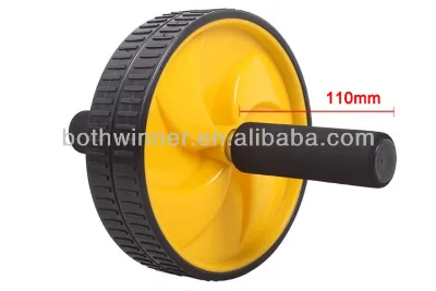 Cheap Price Drop Shipping Bothwinner BW0503466 Sport Fitness Muscle Training AB Coaster Roller with Two Wheels
