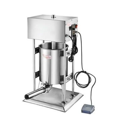 Small Scale Electric Sausage Stuffer Automatic Filling Machine Food Sausage Stuffer for Cooking Homemade Sausage Filling Machine