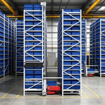 AMR EP XFC001 Compact Automatic Intelligent Warehousing System with 2S/Box Outbound Speed