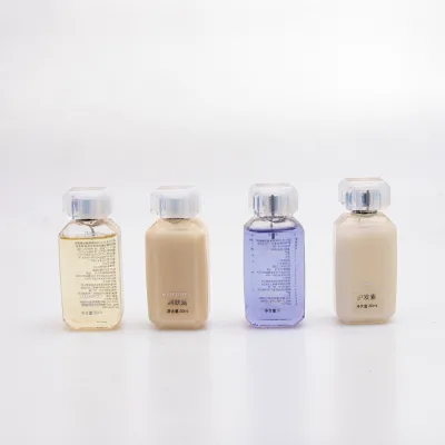 Luxury Customized Hotel Cosmetics Suppliers Hotel 50ml Travel Conditioner Mini Shampoo Set