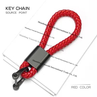 Fashion PU Leather Key Chain Wholesale Custom Logo Metal Zinc Alloy YSZ Brand Model YSK15
