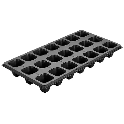 Heavy Duty 15 to 288 Cell Seedling Tray Disposable Planting Starter Nursery Seedling Tray Made of Durable PS Plastic
