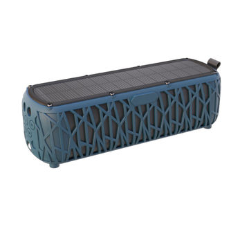 Waterproof Ipx5 Solar Outdoor Bluetooths Speaker with TFCard Wireless Charger Bluetooths Speaker