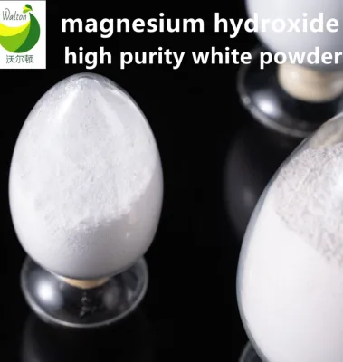 High Whiteness Magnesium Hydroxide Mg(OH)2 Powder Industrial Grade Food Feed Grade Nano Brucite Powder Large Stock Fast Shipment