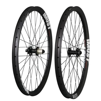 ICAN Carbon fiber mountain bike wheels down hill 29 all mountain bike wheel 40mm clincher and hookless AM290-40TL