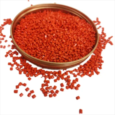 Affordable Plastic Masterbatch Manufacturer Orange Color Masterbatch for String Bag