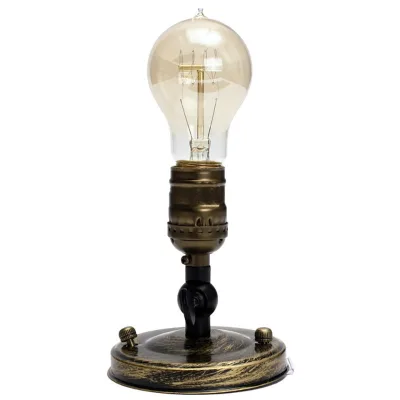 E26 E27 Antique Vintage Bulb Holder E27 Socket Gold Lamp Base Light Bulb E26 Holder Wall Fitting Bracket Light Holder