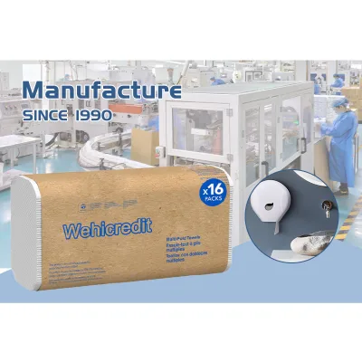 Customizable Disposable Multifold 2 3 4 5 C V N Z M Fold Interleave Hand Paper Towel