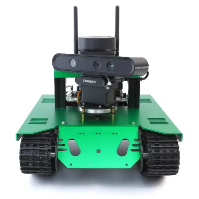 AI LIDAR ROS Robot Car SLAM Build Map Navigation Obstacle Avoidance  with Depth Camera 3d Scanner Tank Mobile Robot Platform